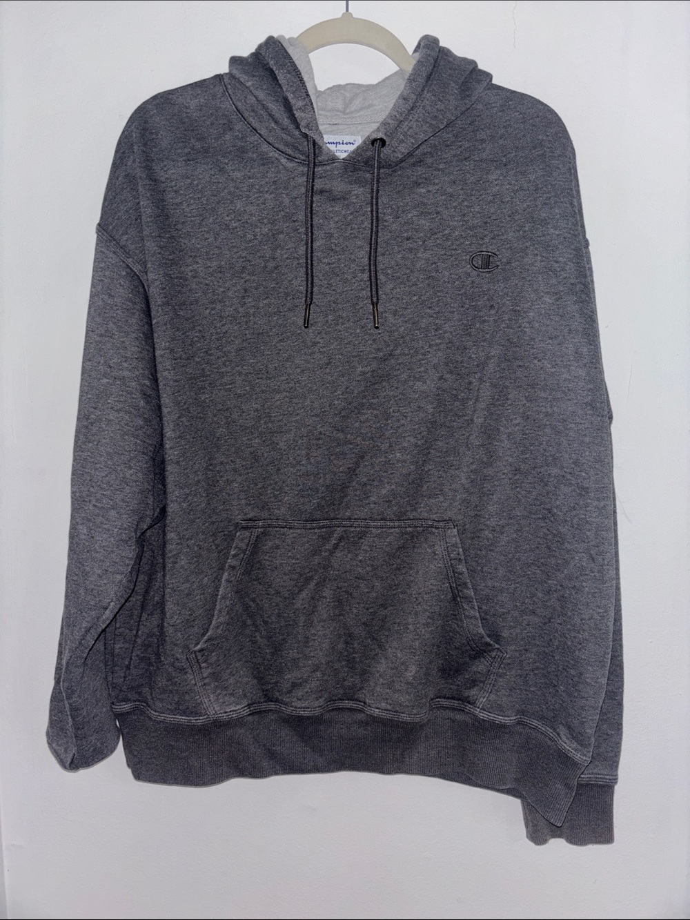Champion Dark Gray Pullover Hooded Sweatshirt